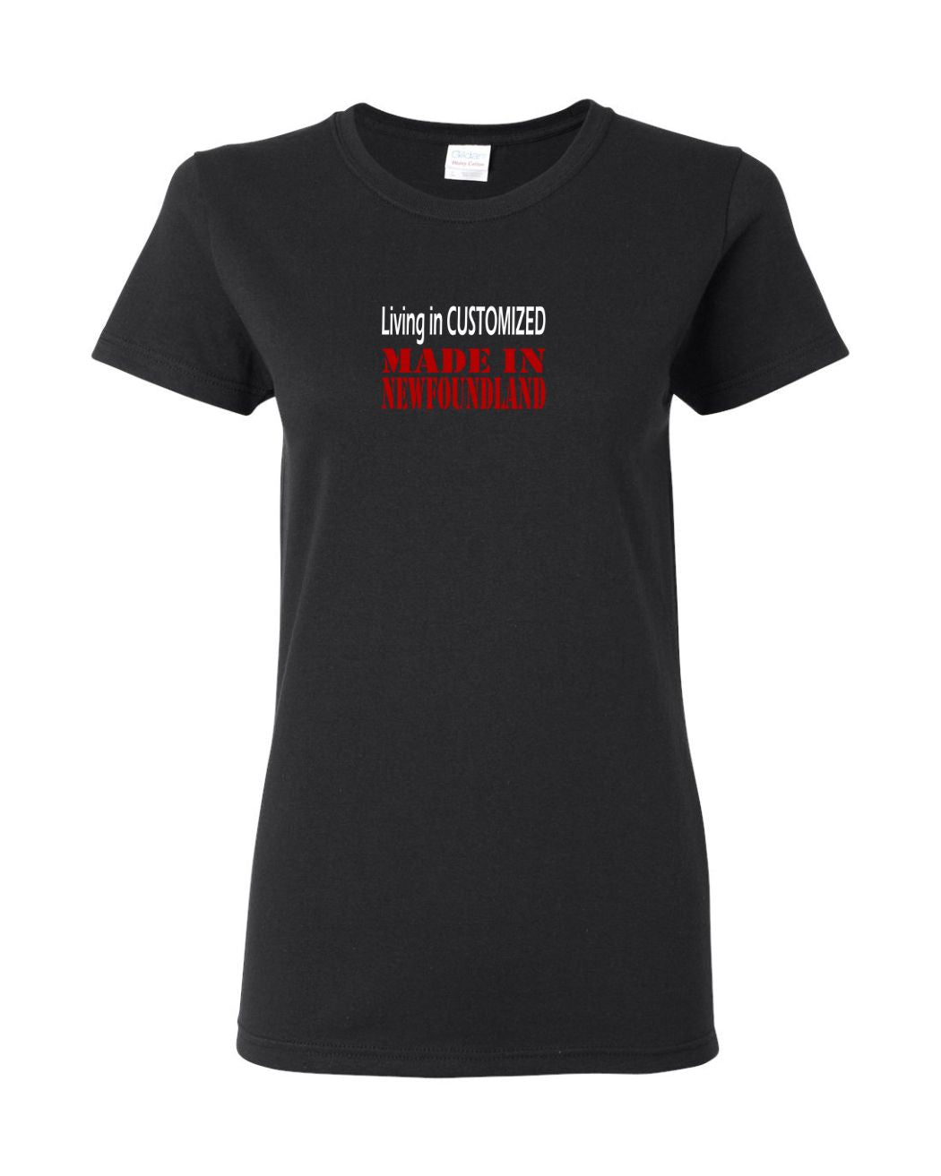 Living In custom, Made In NL Women's Tee