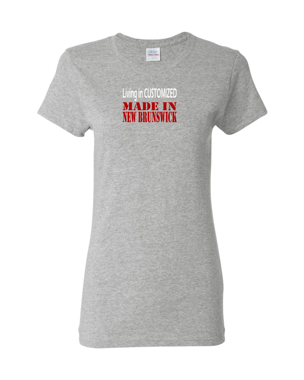 Living In custom, Made In NB Women's Tee