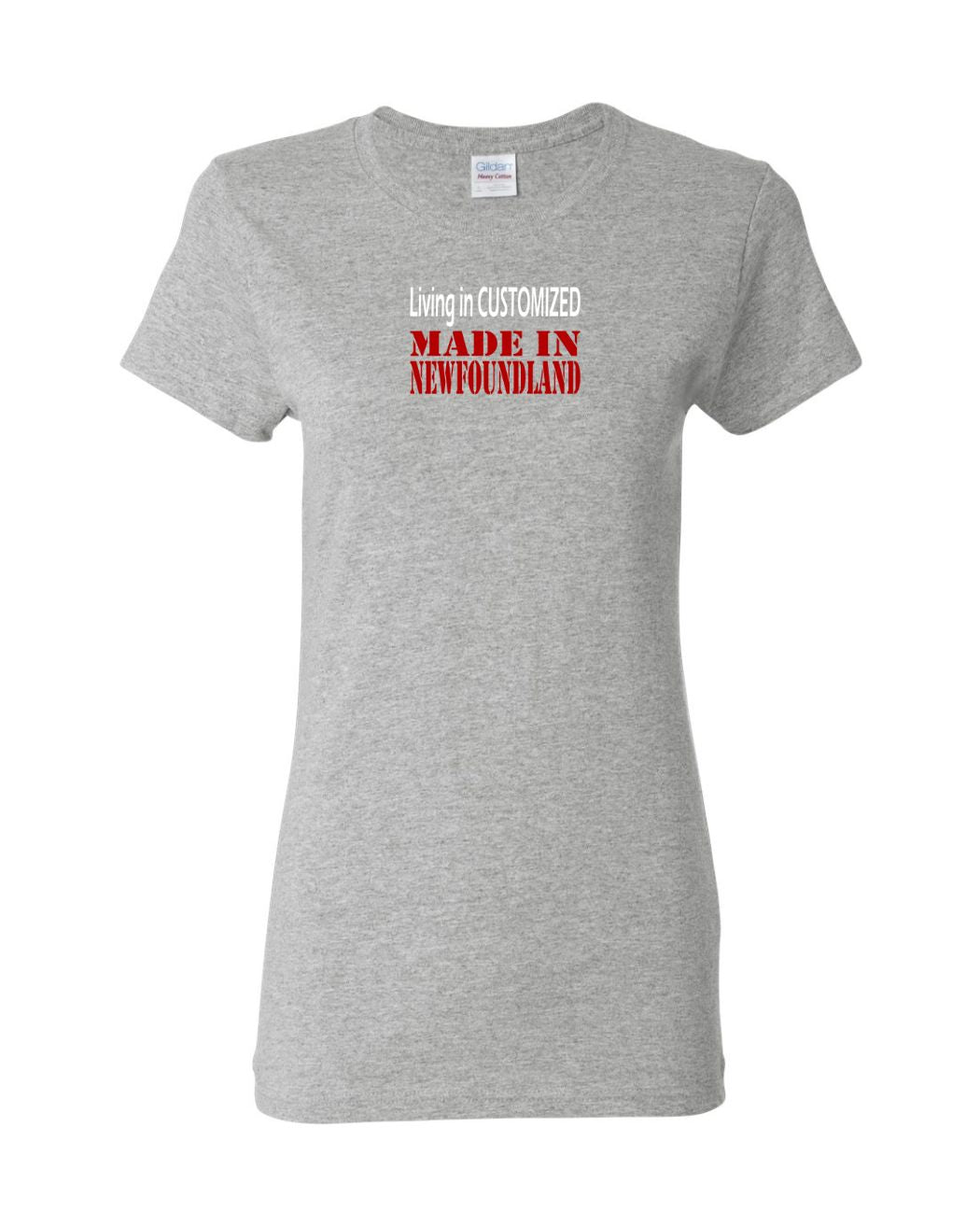 Living In custom, Made In NL Women's Tee