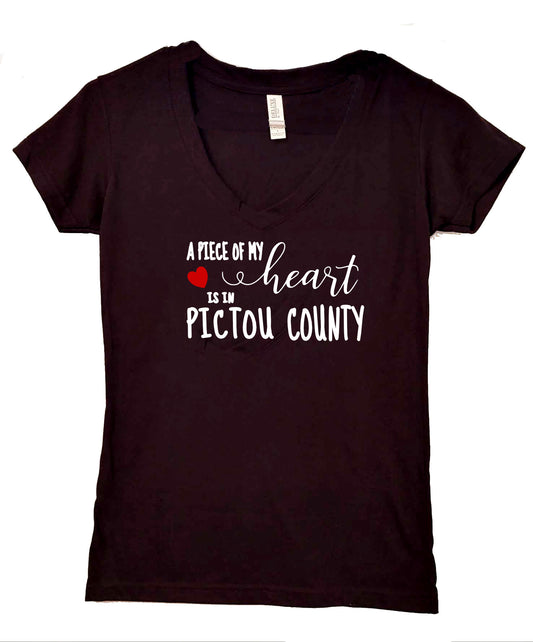 A piece of my Heart is in Pictou County Tee