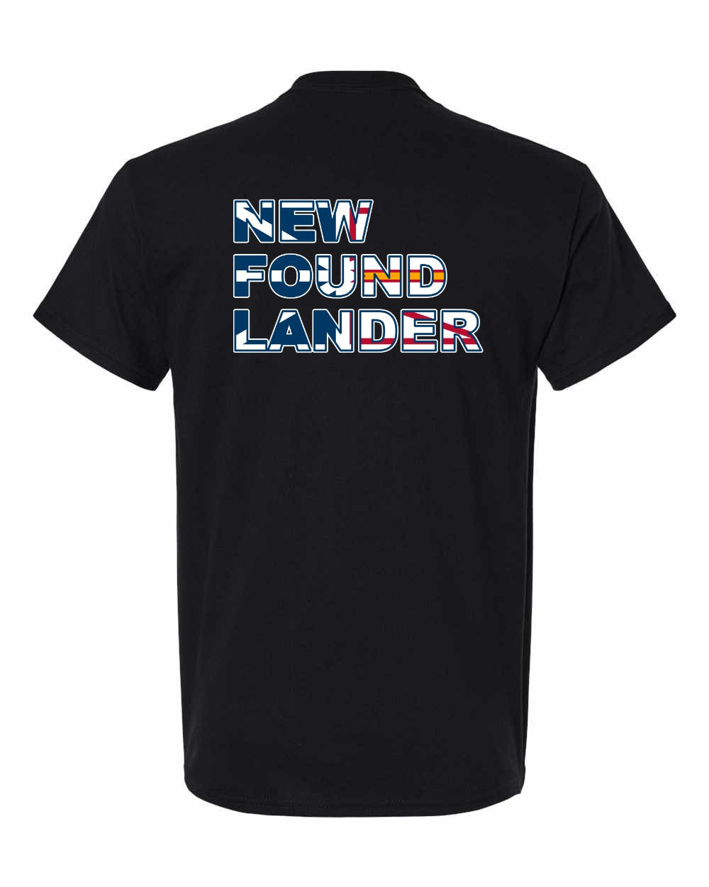New Found Lander Left Chest and Back Men's Tee