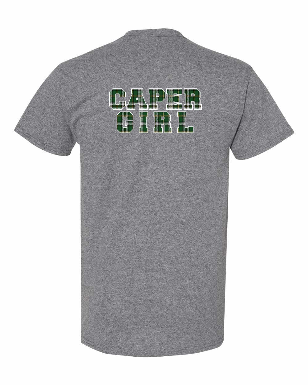 Caper Girl Left Chest and Back Men's Tee