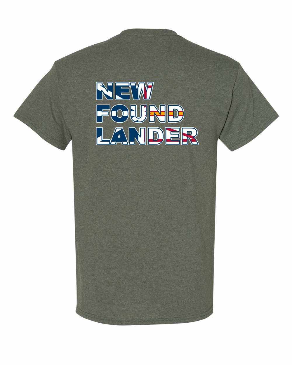 New Found Lander Left Chest and Back Men's Tee