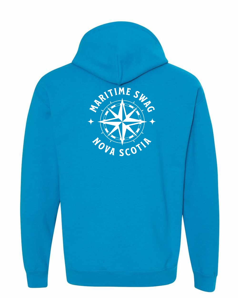 Maritime Swag Nova Scotia Compass Left Chest and Back pullover