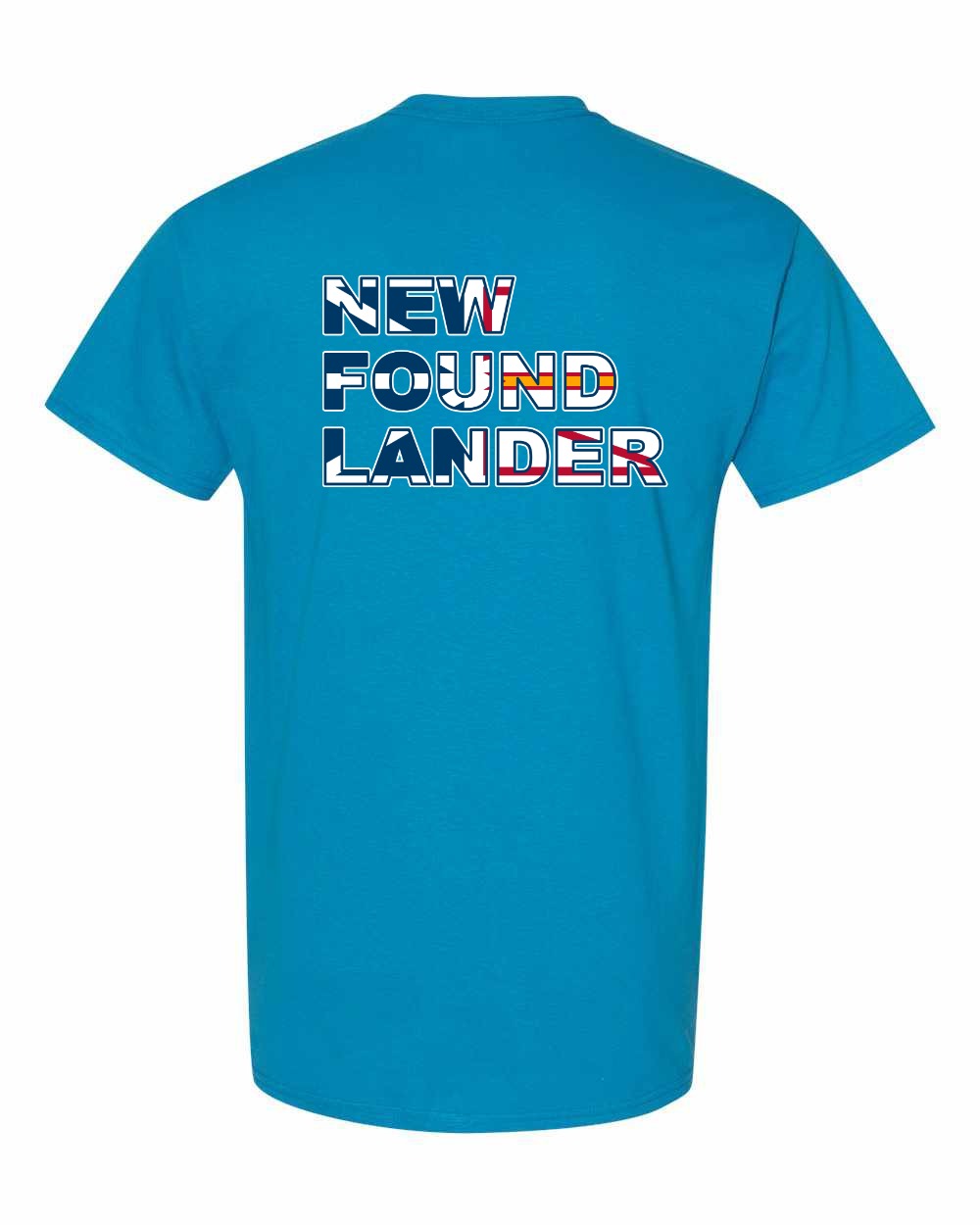 New Found Lander Left Chest and Back Men's Tee