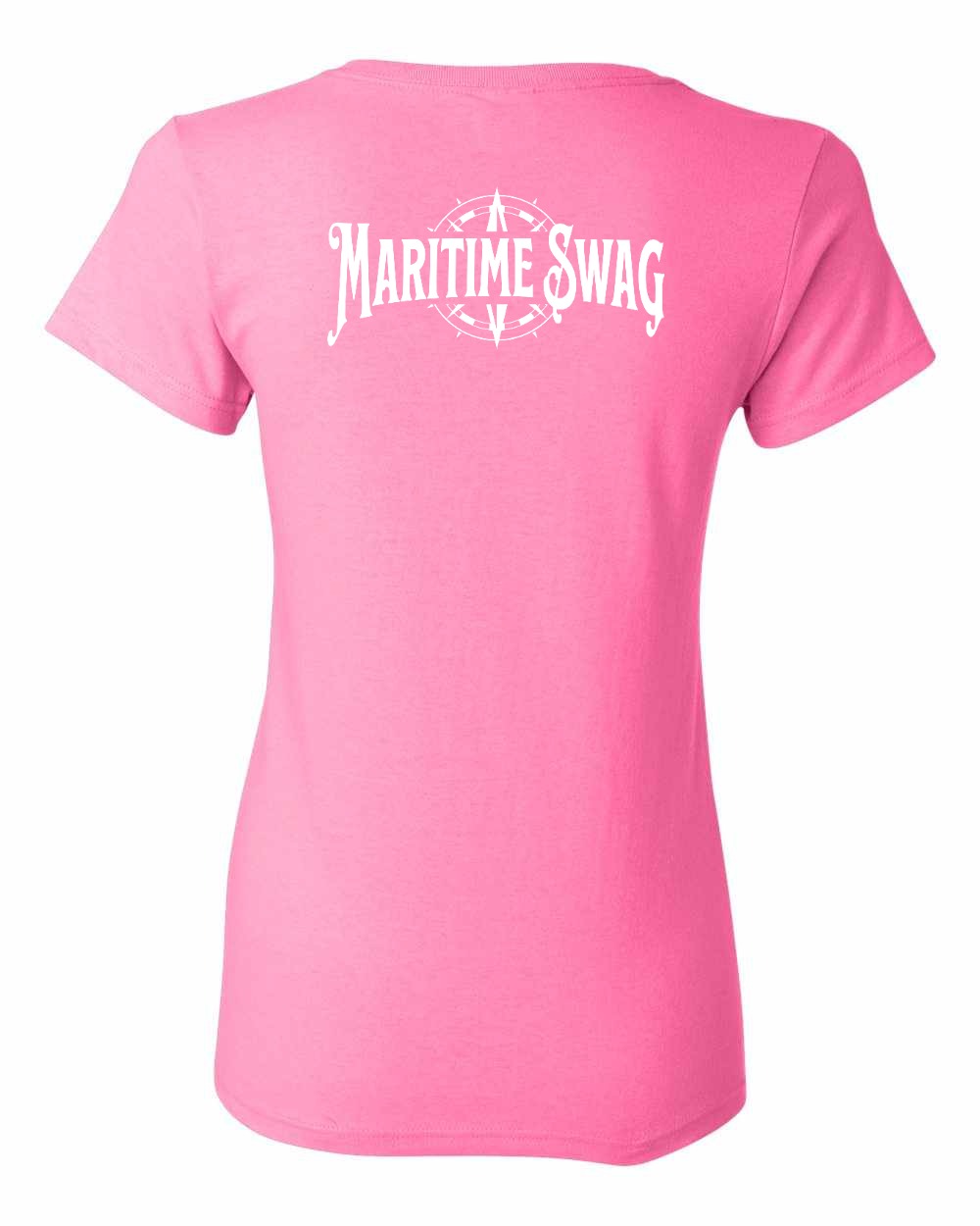 Maritime Swag Logo Left Chest and Back Women's Tee