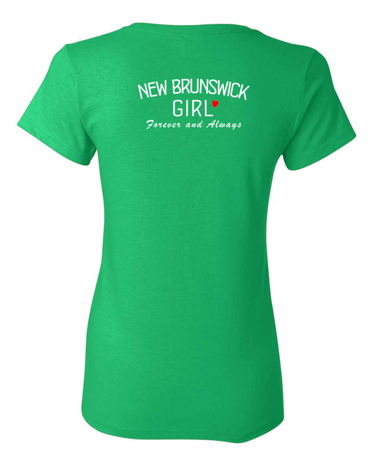 NB Girl Forever and Always Left Chest and Back Women's Tee