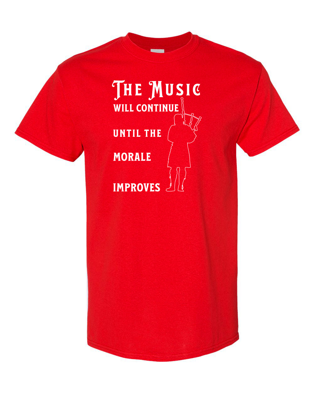 Maritime Swag Bagpipe Music will Continue Tee