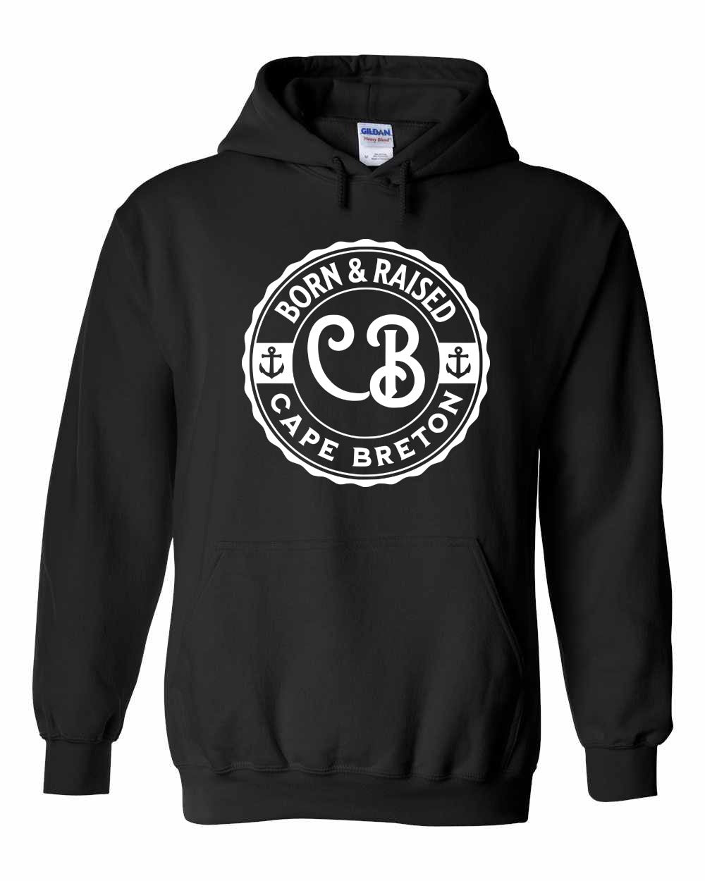 Born & Raised Cape Breton Full Pullover Hoodie