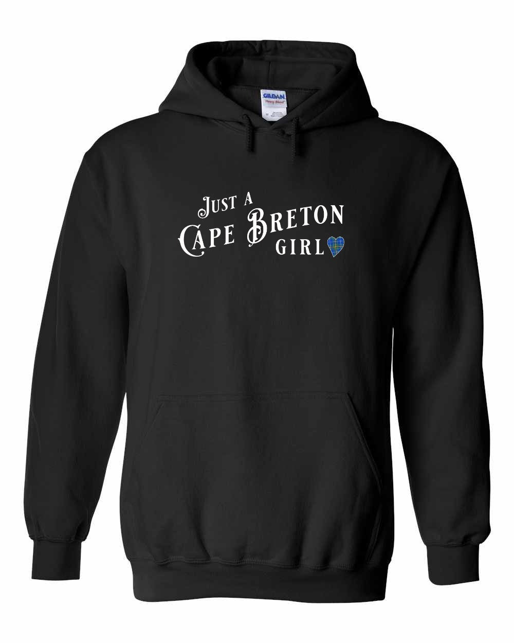 Just a Cape Breton Girl Tartan Full Pullover Hoodie