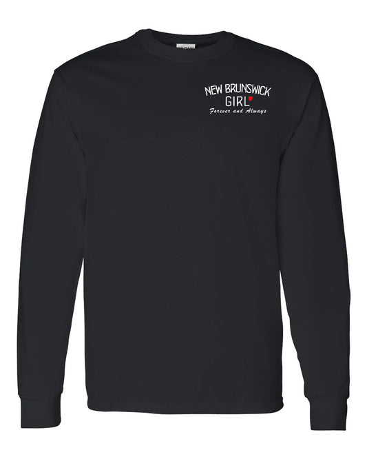 NB Girl Forever and Always Left Chest & Back Long Sleeve Tee