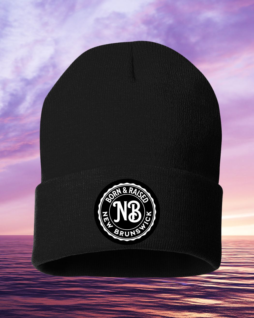 Born & Raised New Brunswick Cuffed 12" Beanie