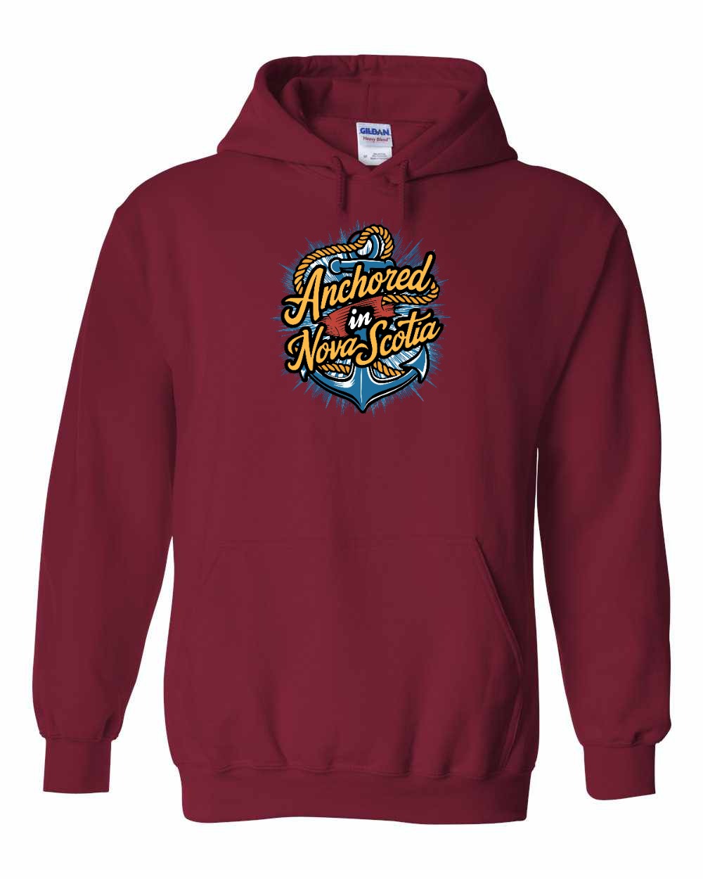 Anchored In Nova Scotia (Old Design) Full pullover