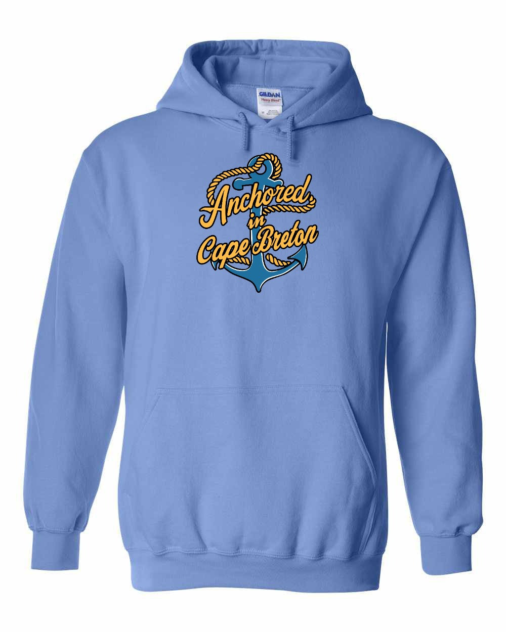 Anchored in Cape Breton (New Design) Full Pullover Hoodie