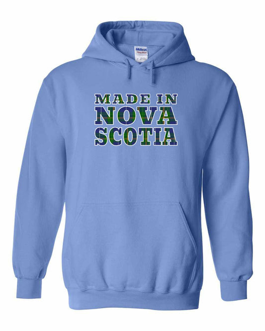 Made In Nova Scotia ( Tartan Lettering) Full pullover