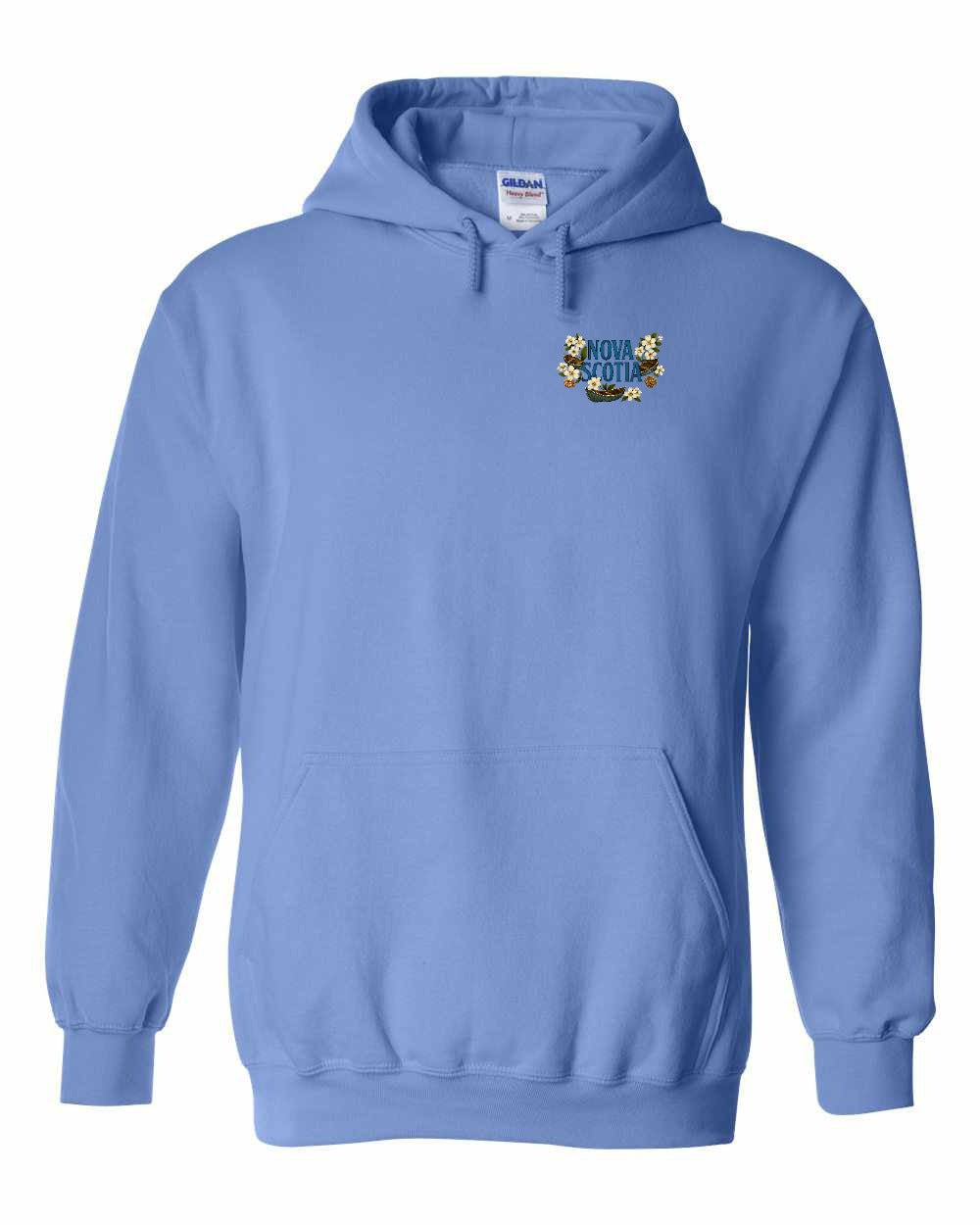Nova Scotia Flowers Left Chest pullover