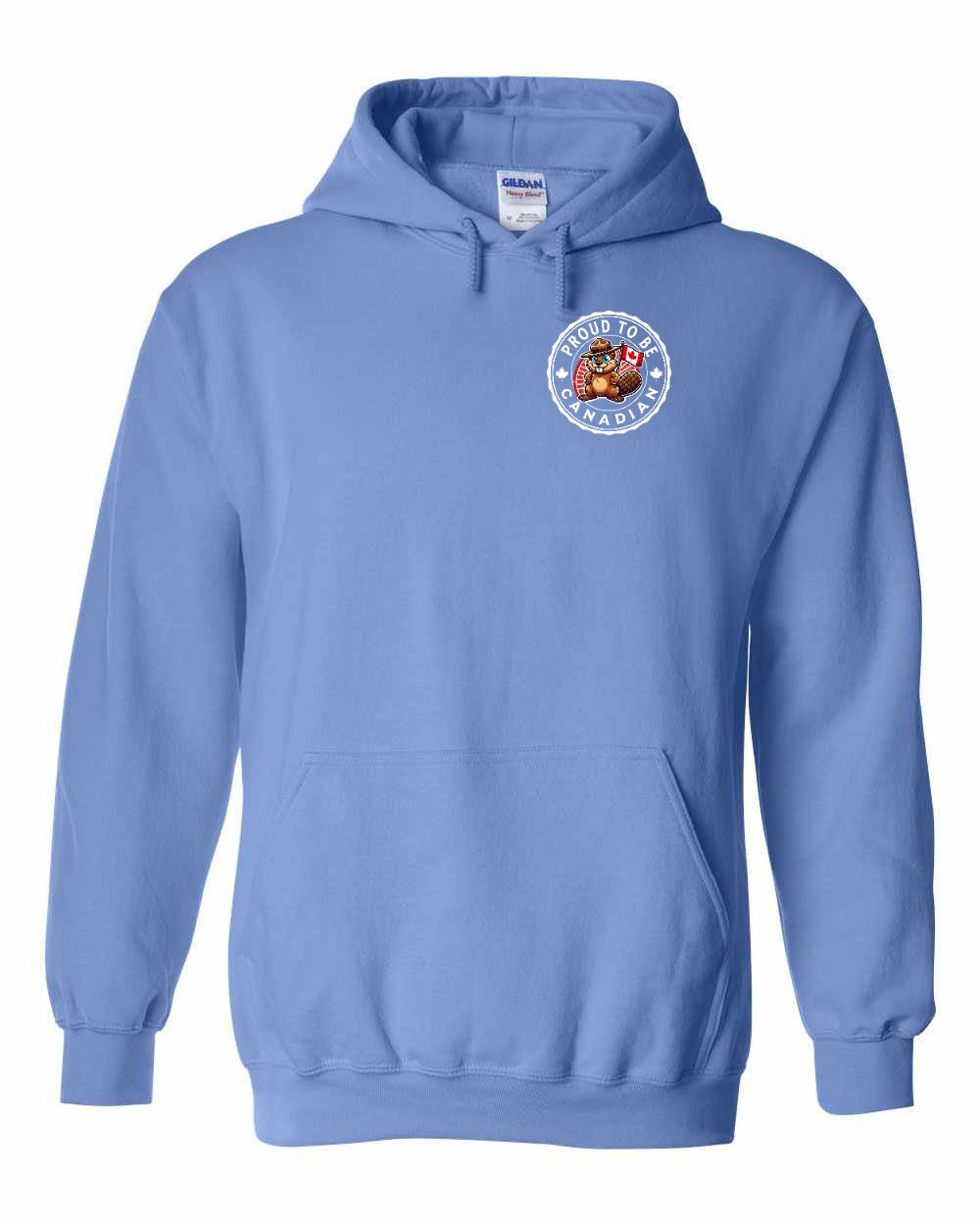 Proud to be Canadian Beaver Left Chest Pullover