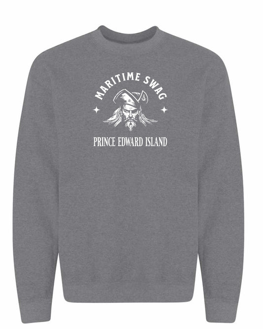 Maritime swag PEI Pirate full crewneck sweatshirt