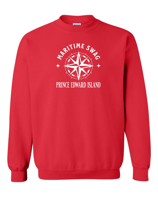Maritime swag PEI compass full crewneck sweatshirt