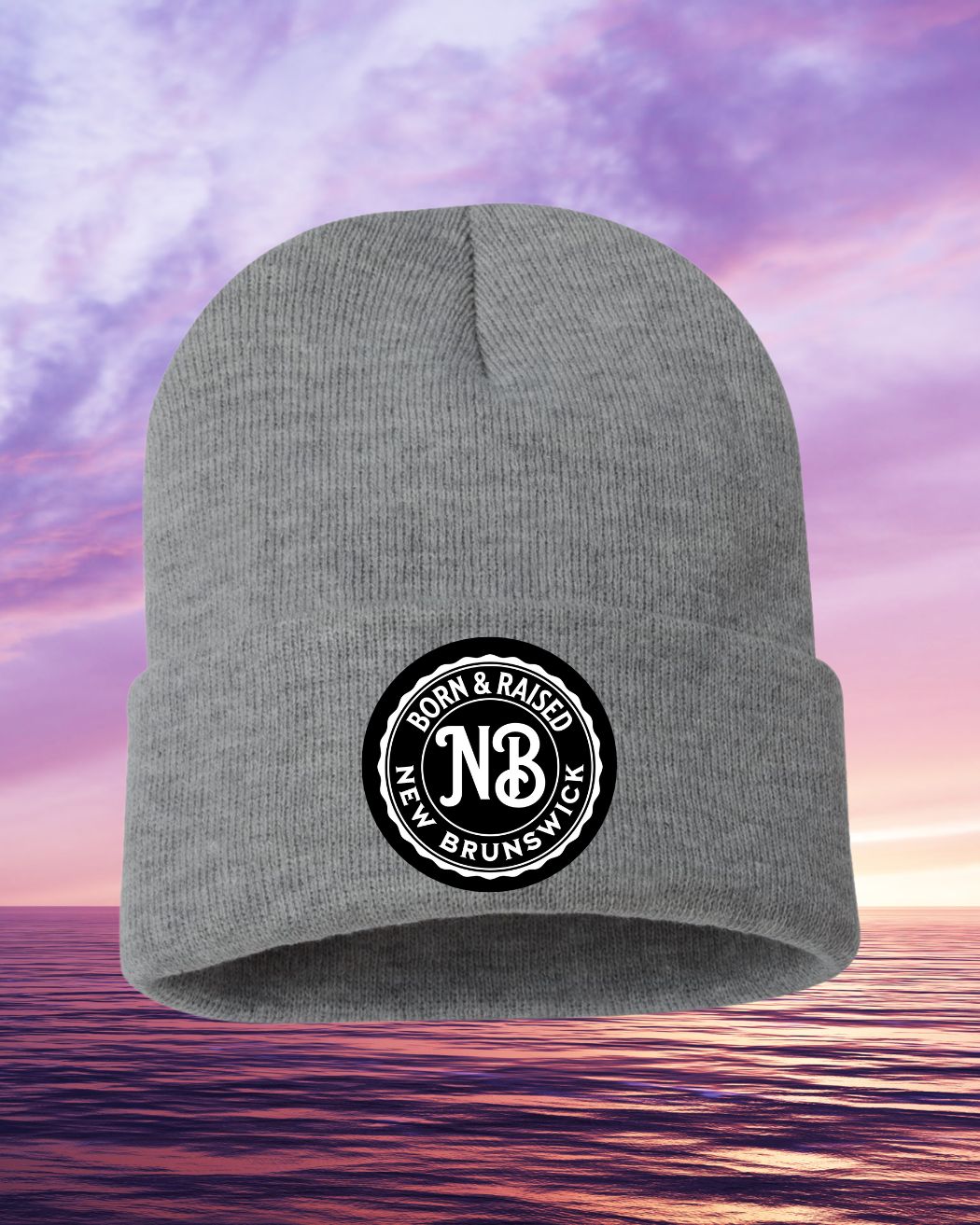 Born & Raised New Brunswick Cuffed 12" Beanie
