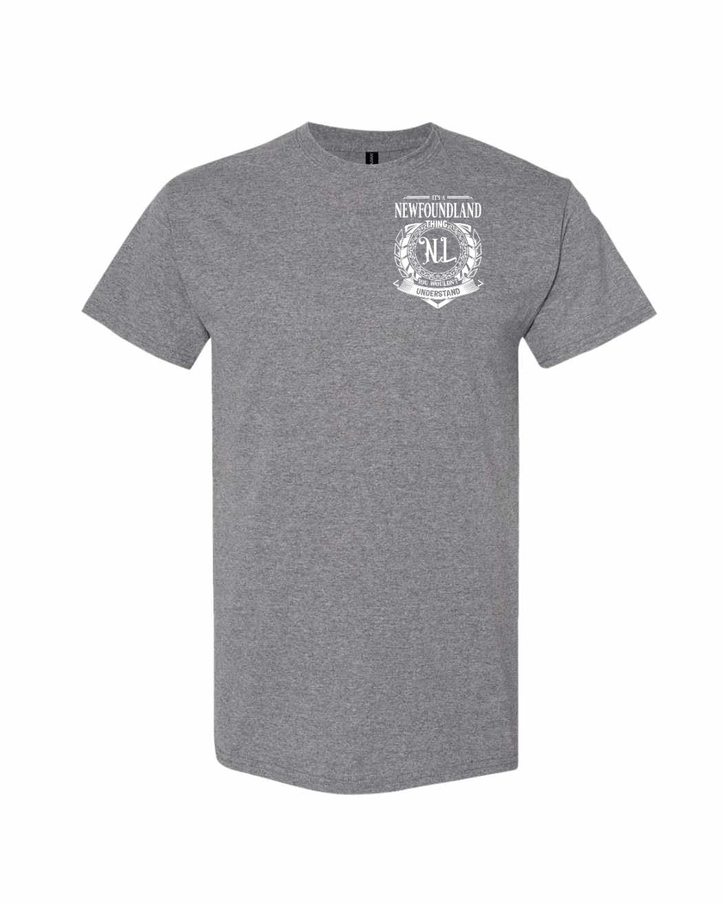 It's A Newfoundland Thing Left Chest and Back Men's Tee