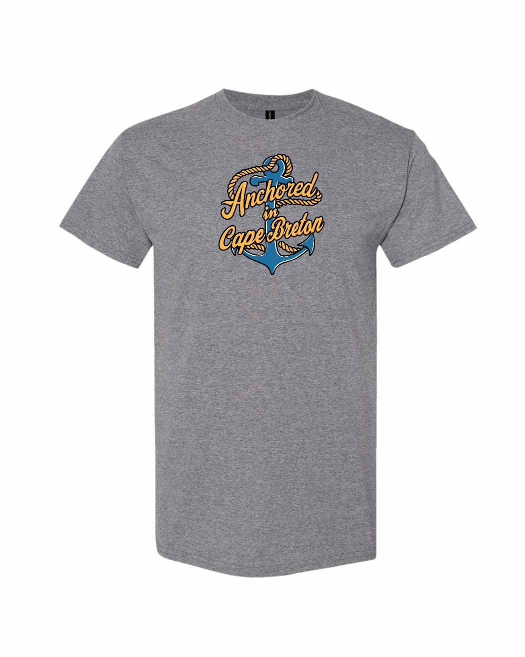 Anchored in Cape Breton (New Design) Full Men's Tee