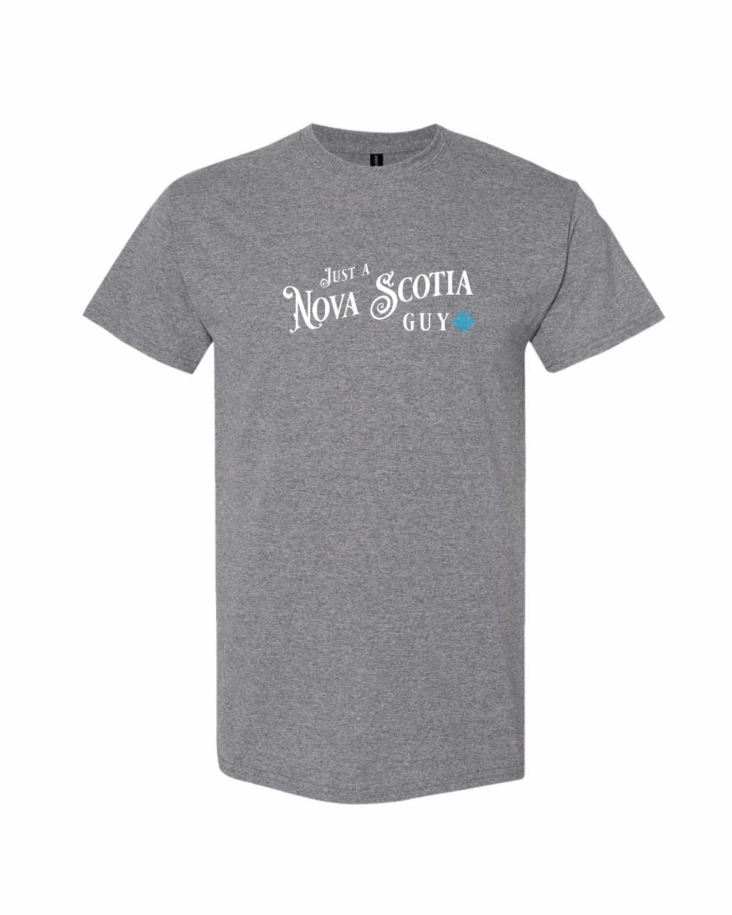 Just a Nova Scotia Guy blue Full mens-tee