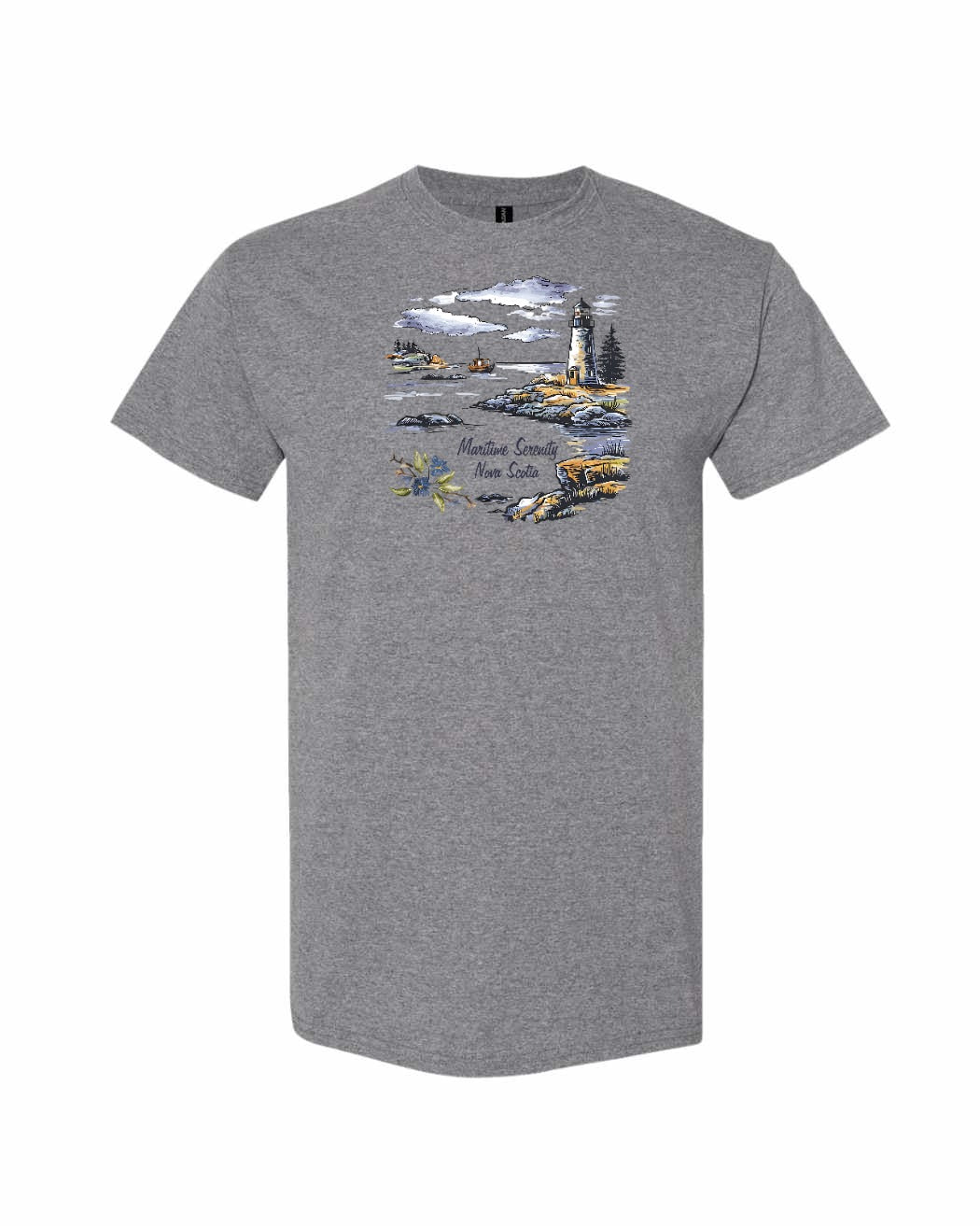 Maritime Serenity Nova Scotia Full mens-tee