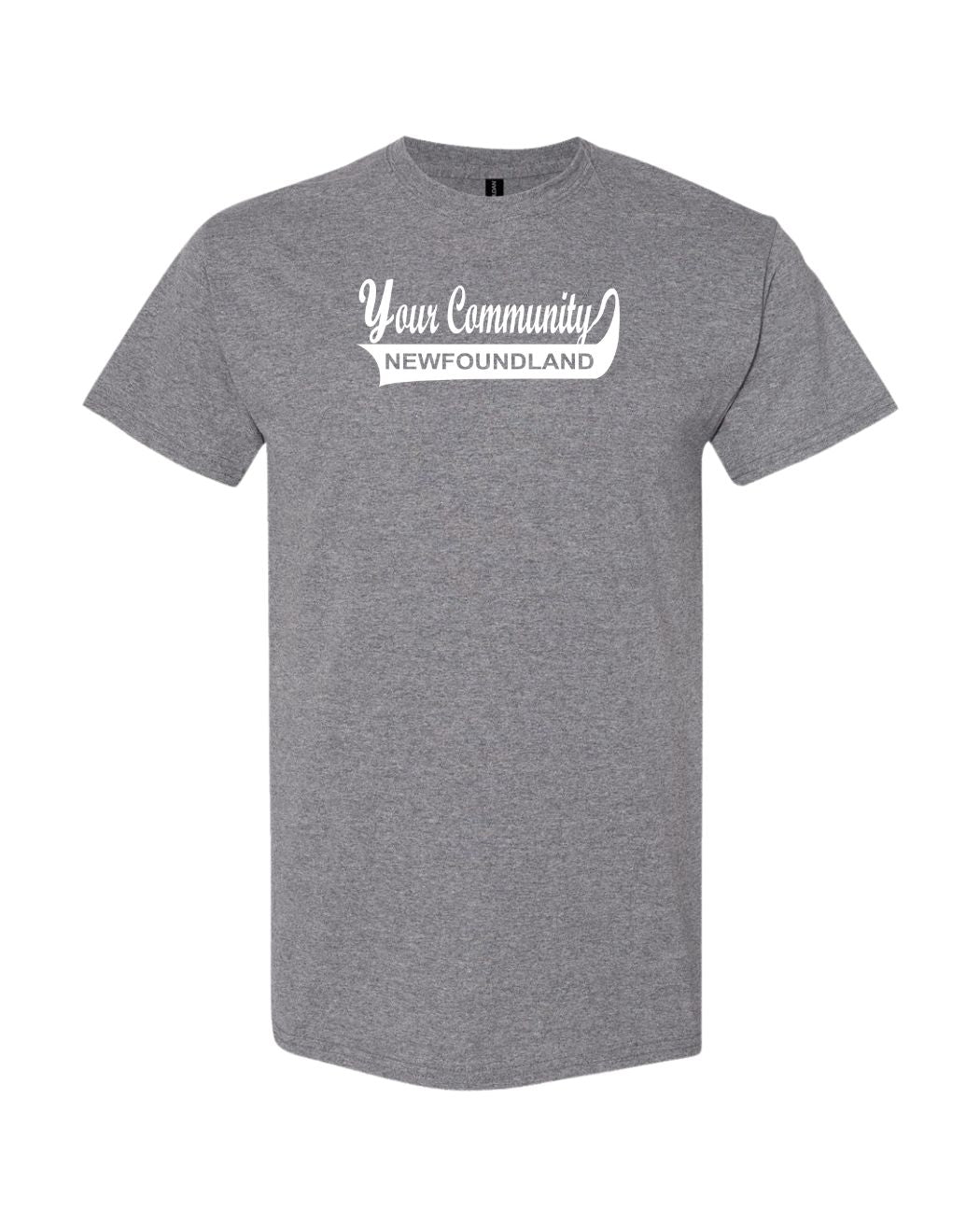 Custom Newfoundland Community Name Mens Tee