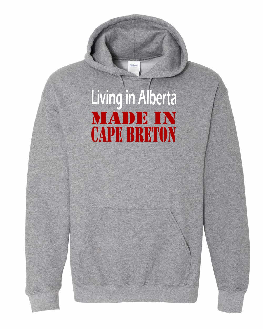 Living Alberta Made in Cape Breton Full Pullover Hoodie