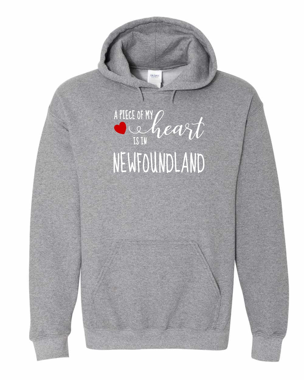 A piece of My heart in Newfoundland (Red Heart) Full Pullover