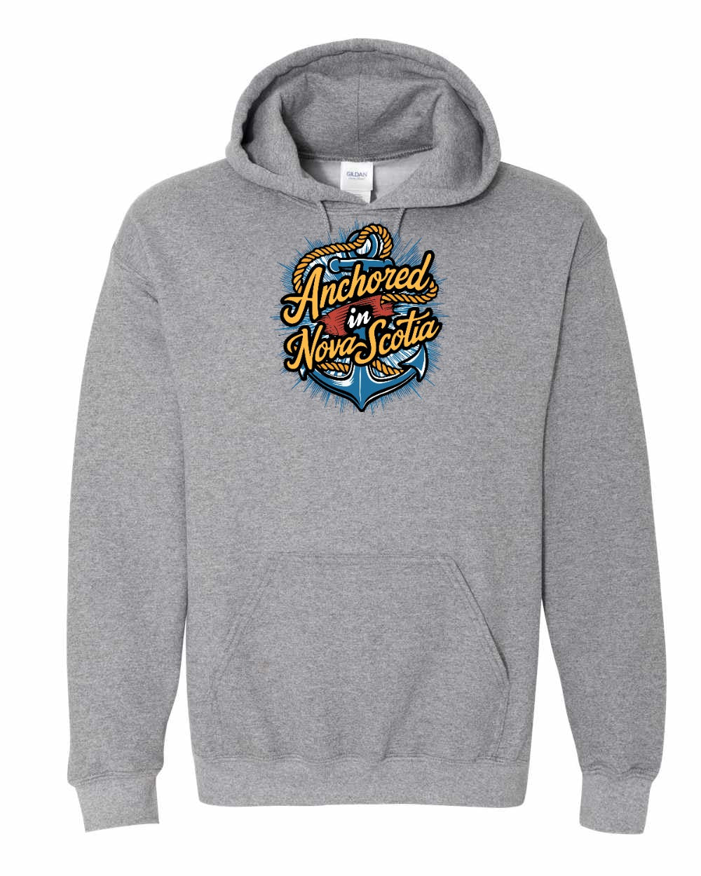 Anchored In Nova Scotia (Old Design) Full pullover