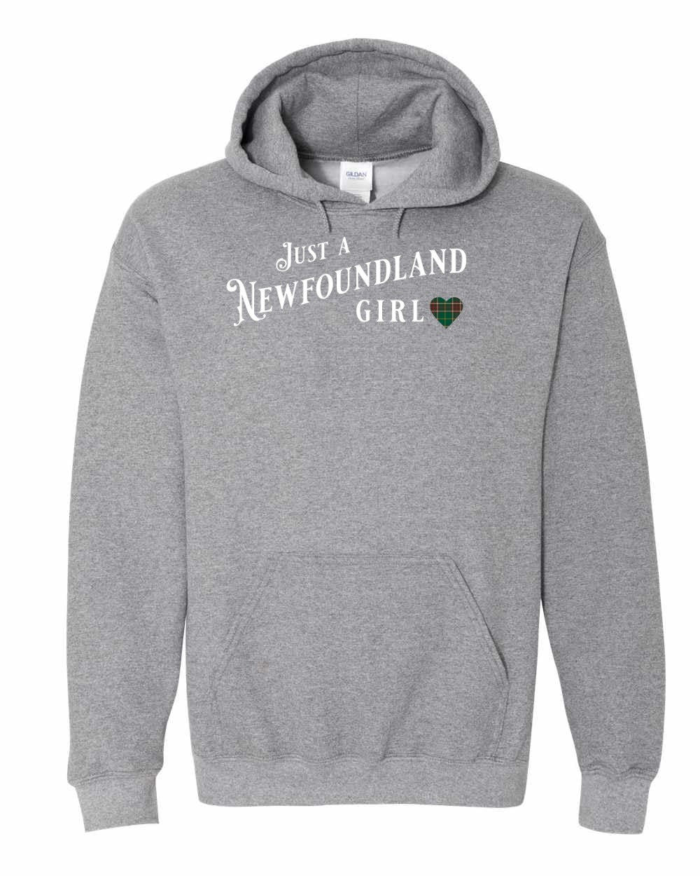 Just a Newfoundland Girl Tartan Full Pullover