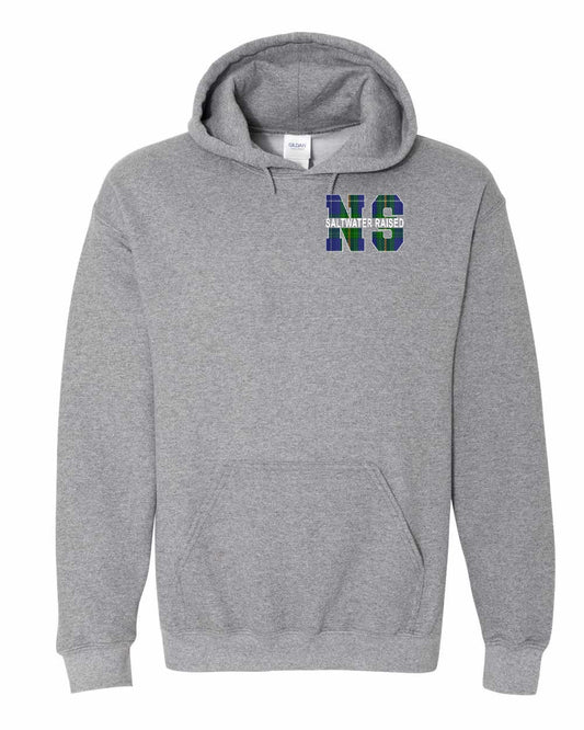 Saltwater Raised Left Chest and Back pullover