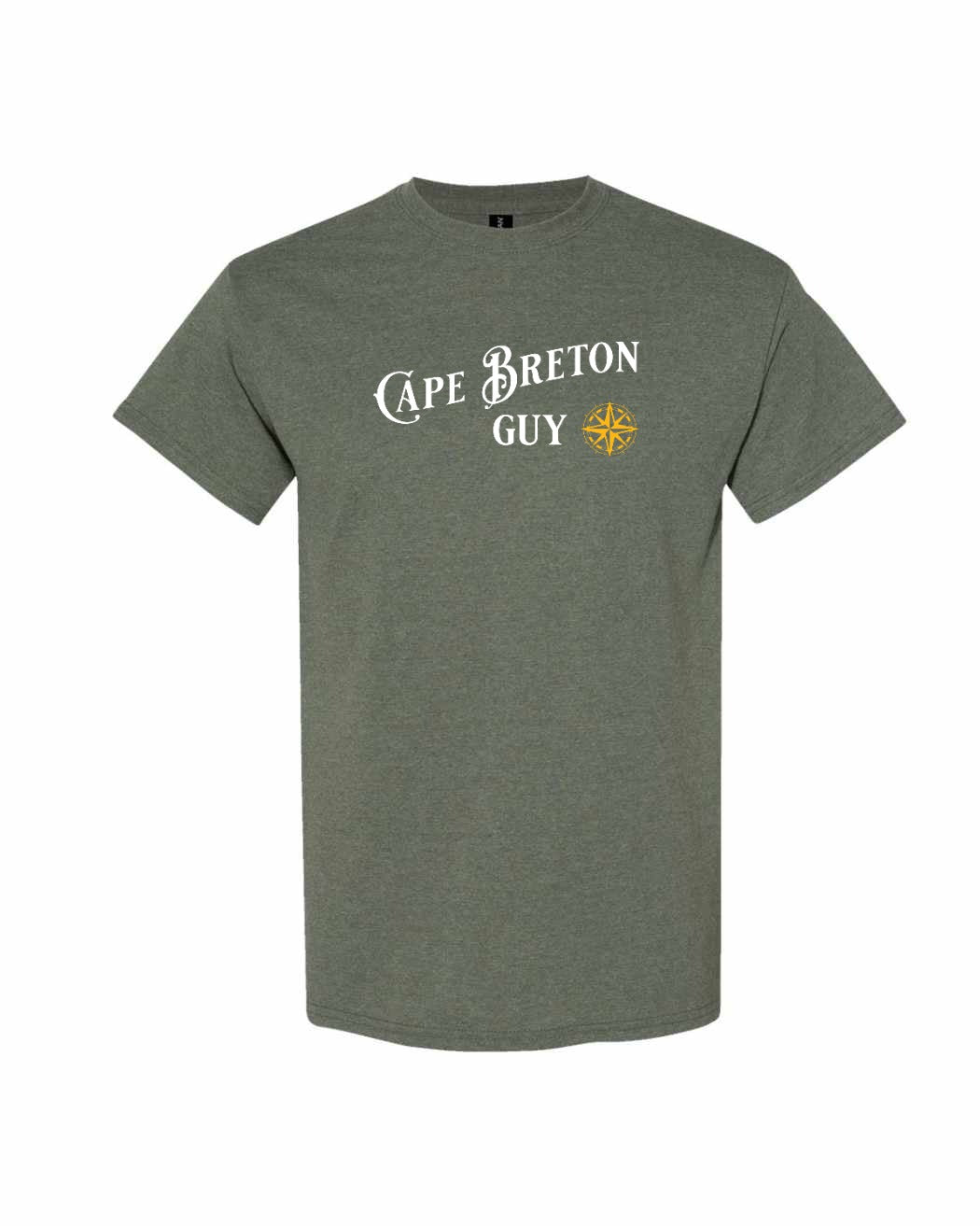 Cape Breton Guy yellow Full Men's Tee