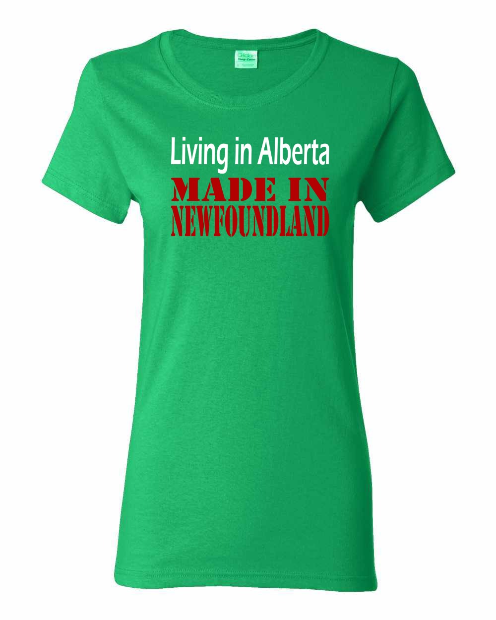 Living Alberta Made in Newfoundland Full Women's Tee