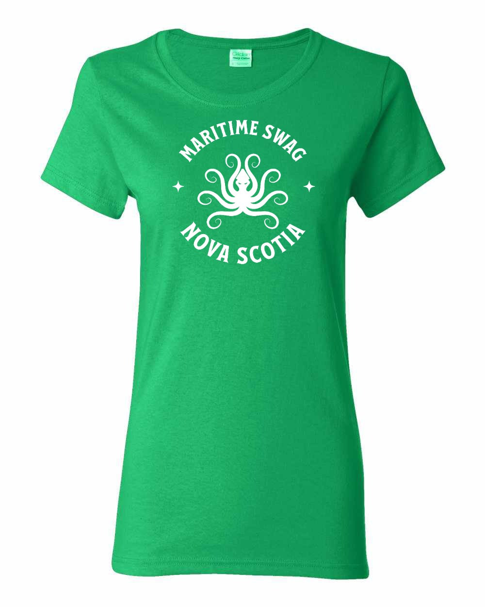 Maritime Swag Nova Scotia Octopus Full womens-tee
