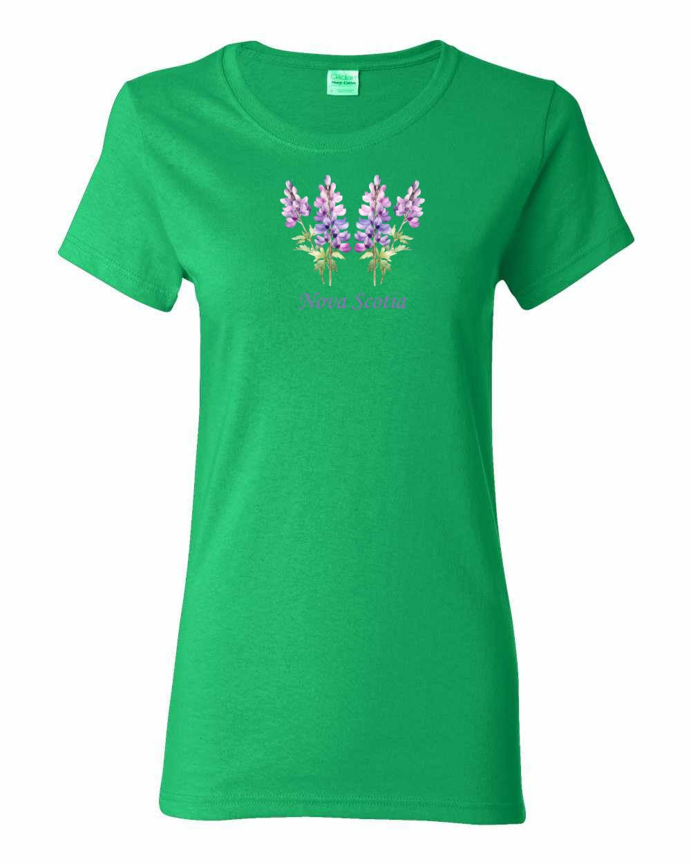 Nova Scotia Lupins Full womens-tee