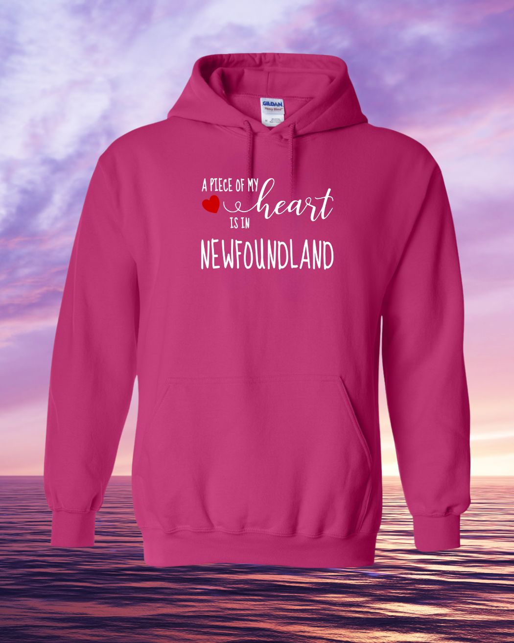 A piece of my Heart is in Newfoundland Hoodie