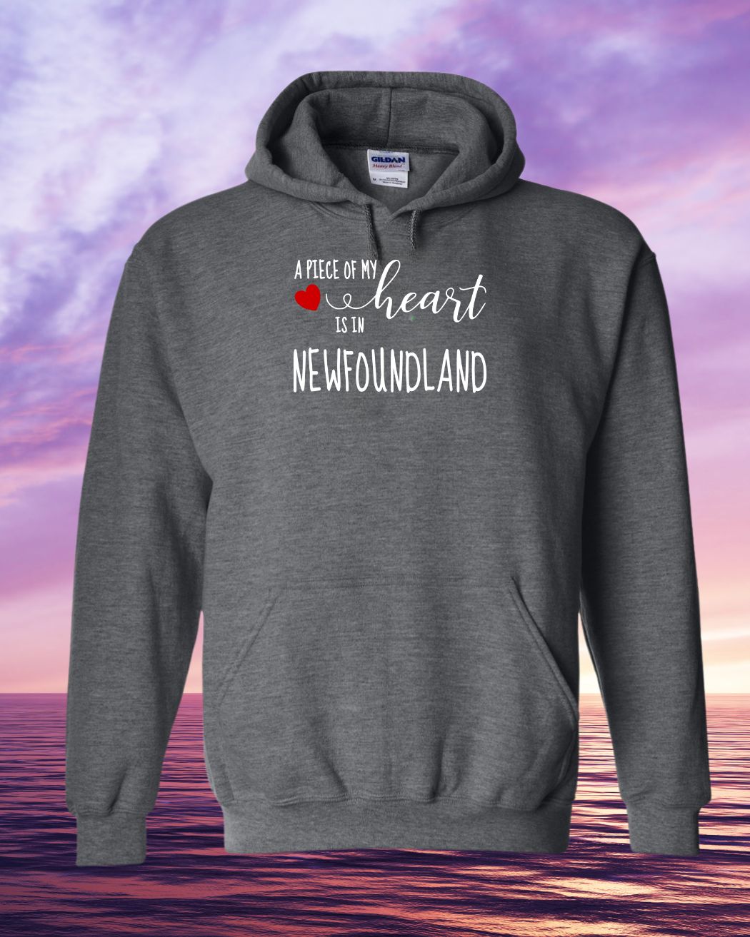 A piece of my Heart is in Newfoundland Hoodie