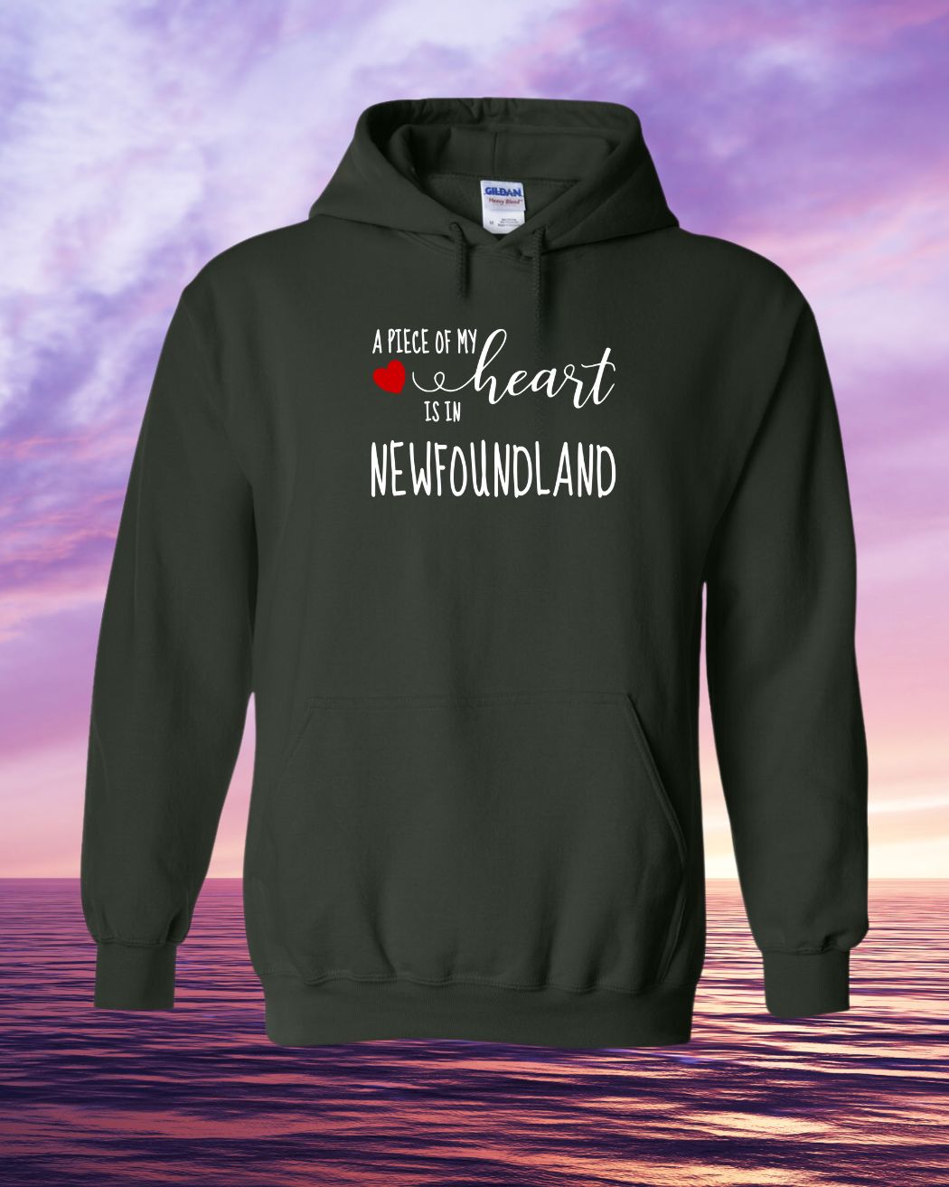 A piece of my Heart is in Newfoundland Hoodie