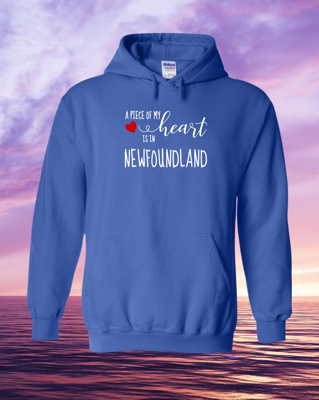 A piece of my Heart is in Newfoundland Hoodie