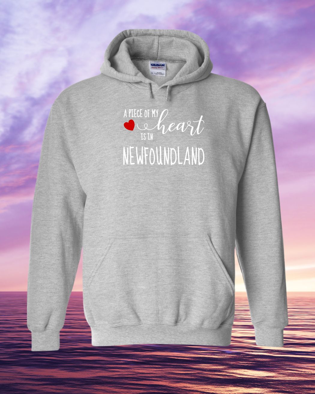 A piece of my Heart is in Newfoundland Hoodie