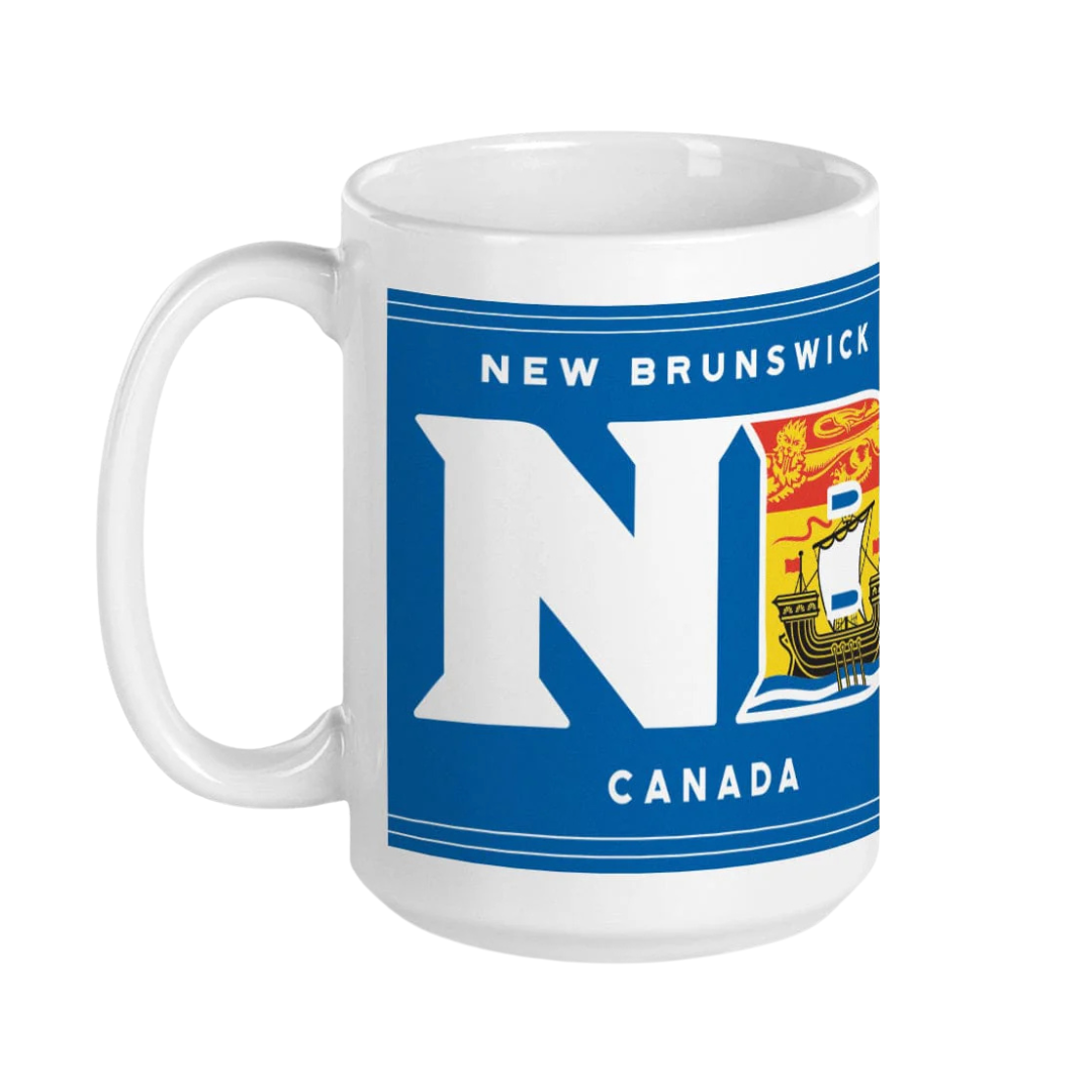 New Brunswick NB Flag Mug