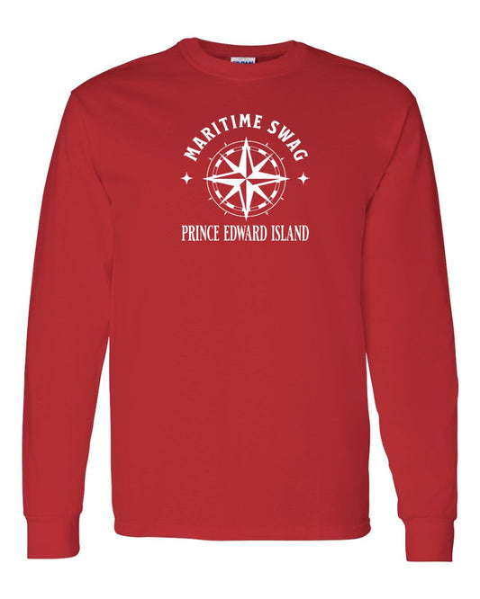 Maritime Swag PEI Compass full Long Sleeve Tee