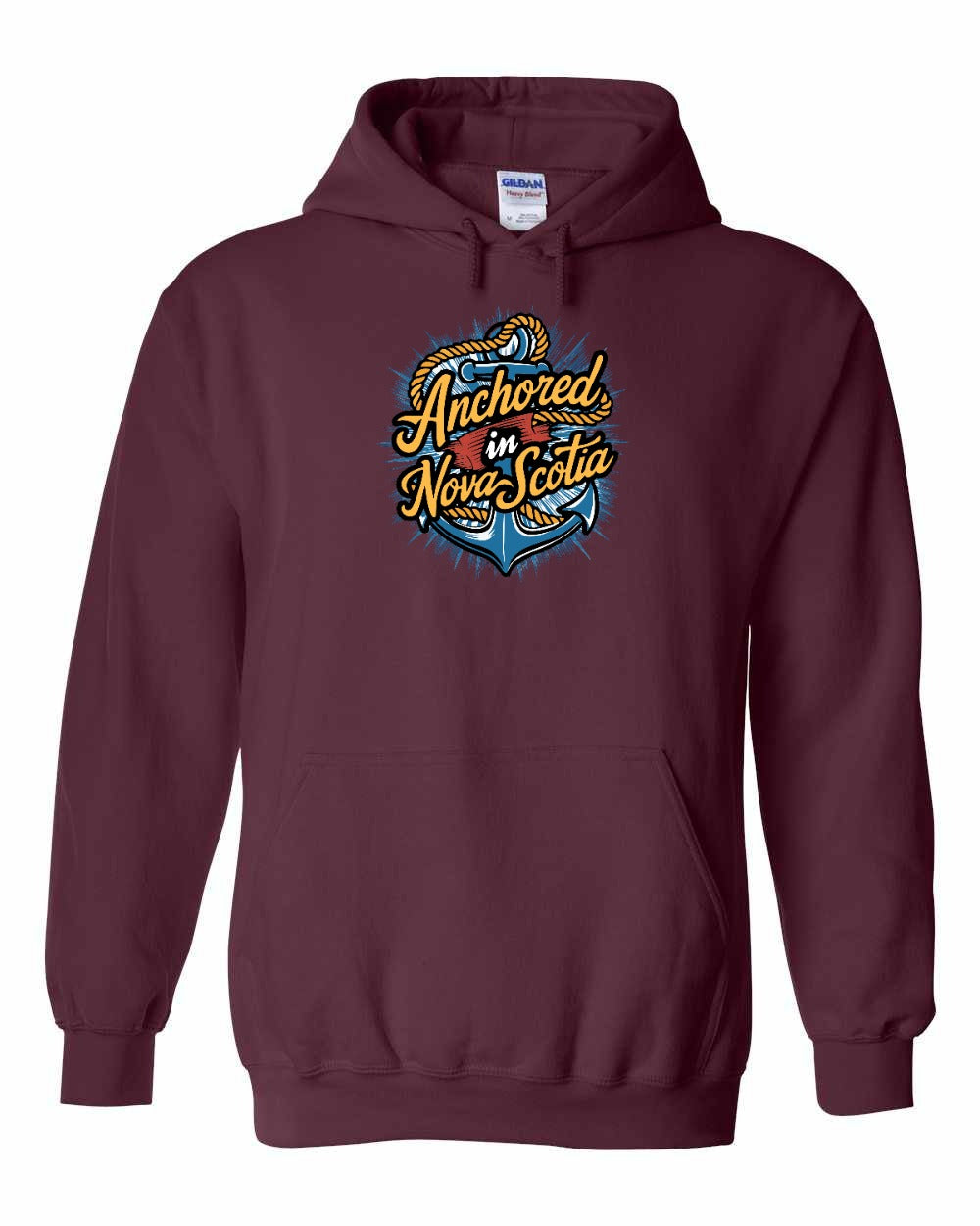 Anchored In Nova Scotia (Old Design) Full pullover