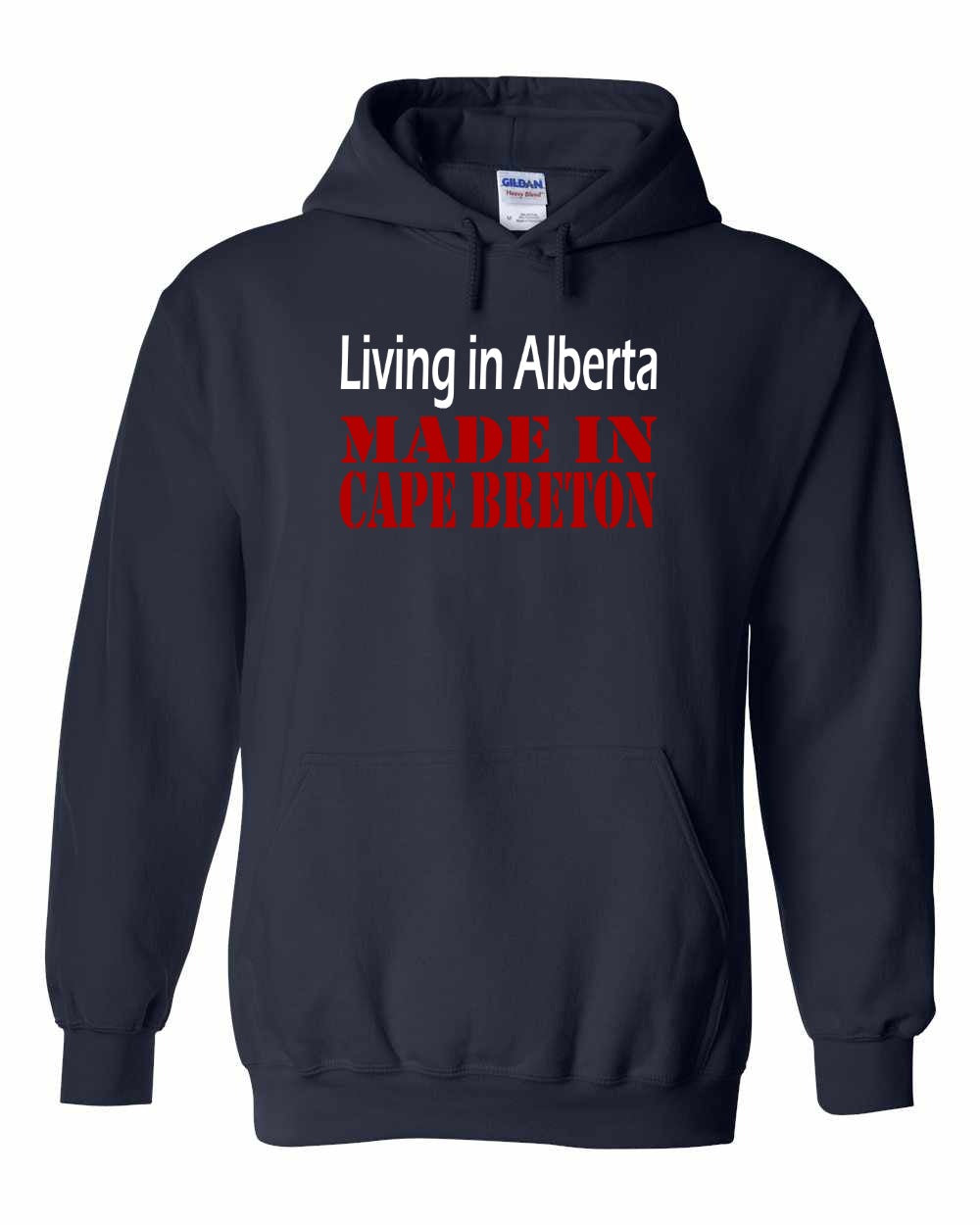 Living Alberta Made in Cape Breton Full Pullover Hoodie