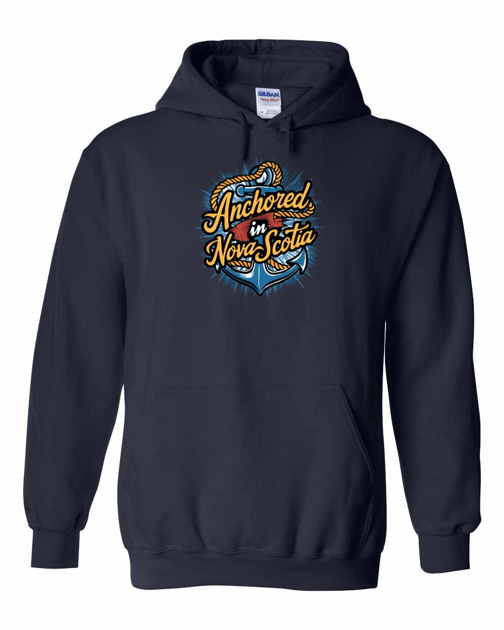 Anchored In Nova Scotia (Old Design) Full pullover