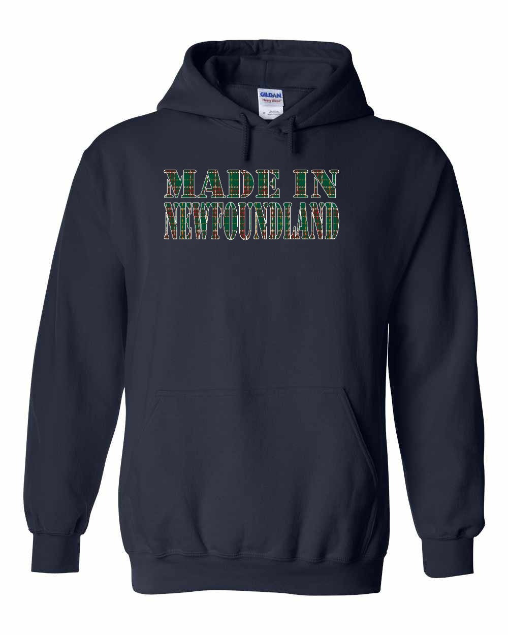 Made In Newfoundland ( Tartan Lettering) Full Pullover