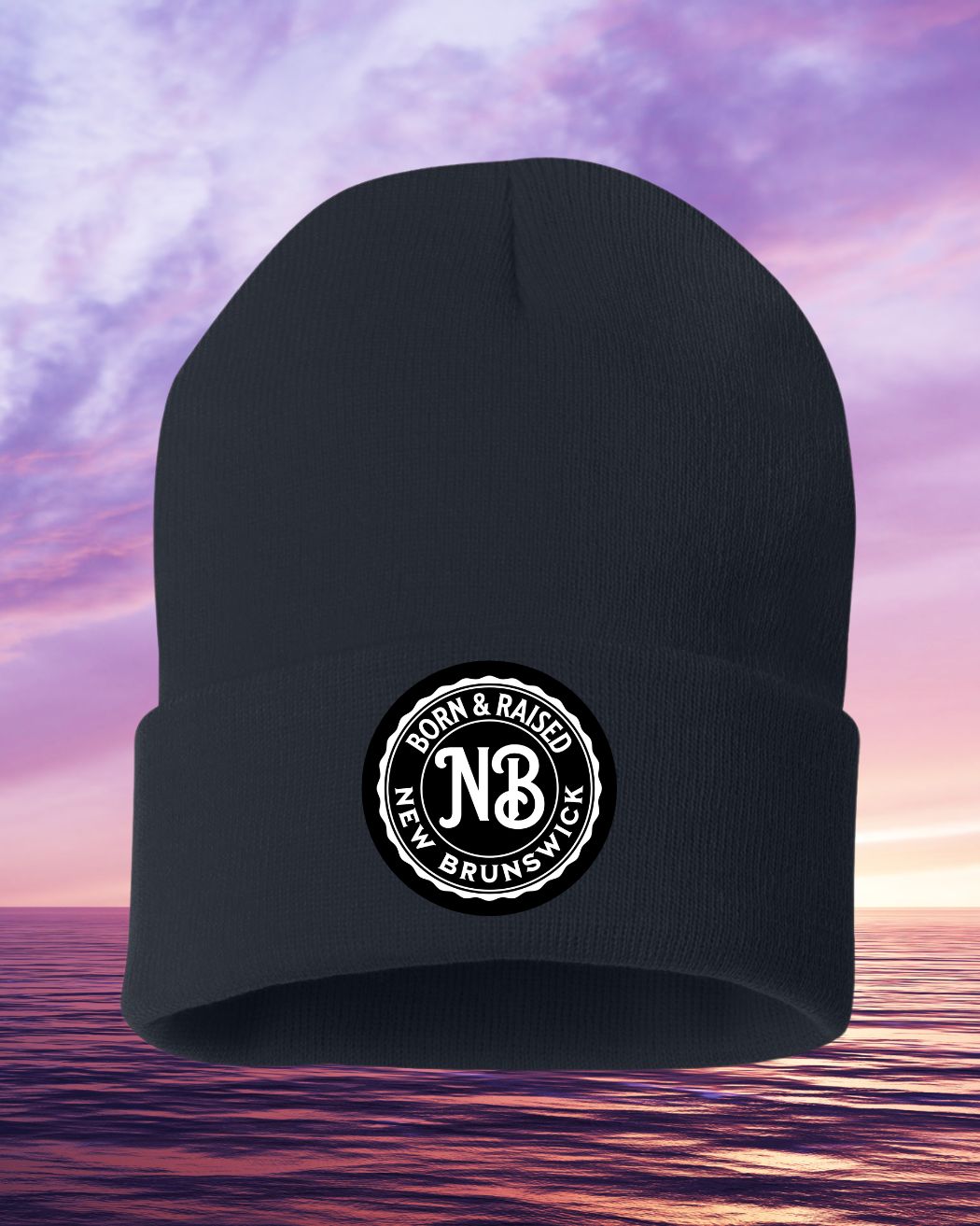 Born & Raised New Brunswick Cuffed 12" Beanie
